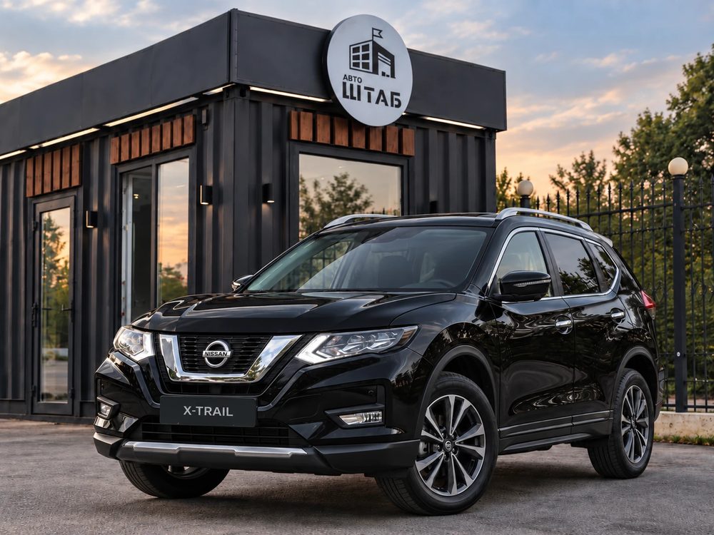 Nissan X-Trail — Чёрный оникс (Onyx Black)