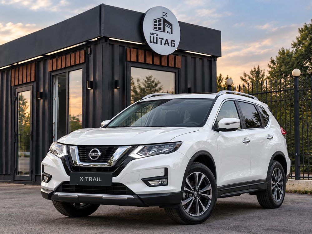 Nissan X-Trail — Жемчужный белый (Pearl White)