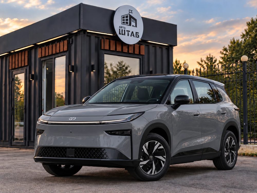 Toyota bZ3X — Серый дальних гор