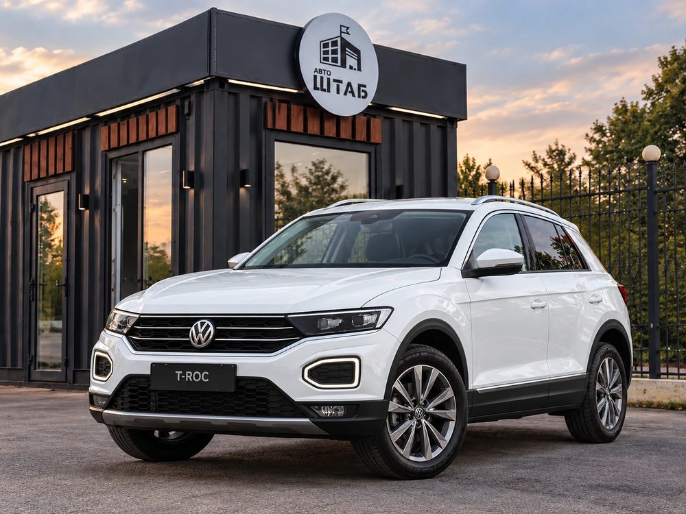 Volkswagen T-Roc — Pure White